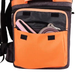 Ibiyaya® Hunderucksack Two Tier Backpack Orange -Ruffwear Verkaufsgeschäft 08 web FC1980 pocket 2 1000