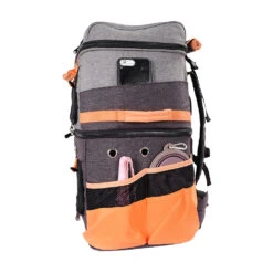 Ibiyaya® Hunderucksack Two Tier Backpack Orange -Ruffwear Verkaufsgeschäft 10 web FC1980 side 2 1000