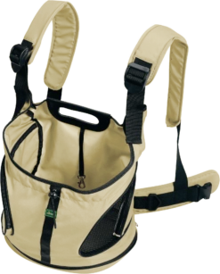 Hunter Tasche Outdoor - Kangaroo - Beige/schwarz, 20 X 35 X 30cm