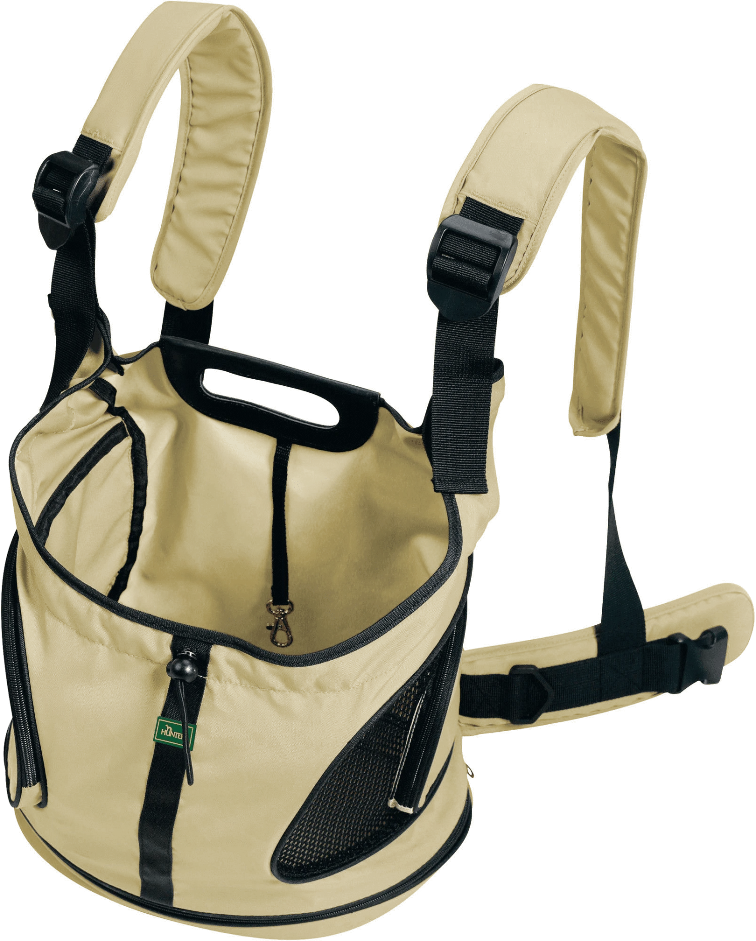 Hunter Tasche Outdoor - Kangaroo - Beige/schwarz, 20 X 35 X 30cm 3 Hunter Tasche Outdoor - Kangaroo - Beige/schwarz, 20 X 35 X 30cm