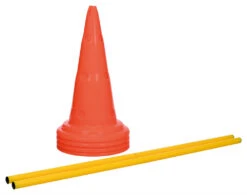 Trixie Pylonen-Hindernis-Set Orange/gelb -Ruffwear Verkaufsgeschäft 228844 PHO PRO CLIP 32092 8