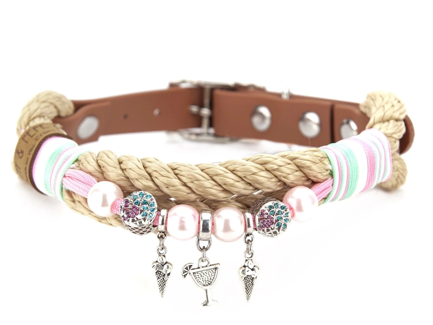 Emmy & Pepe Wau-Shine Halsband Mit Perlen Lollipop 3 Emmy & Pepe Wau-Shine Halsband Mit Perlen Lollipop