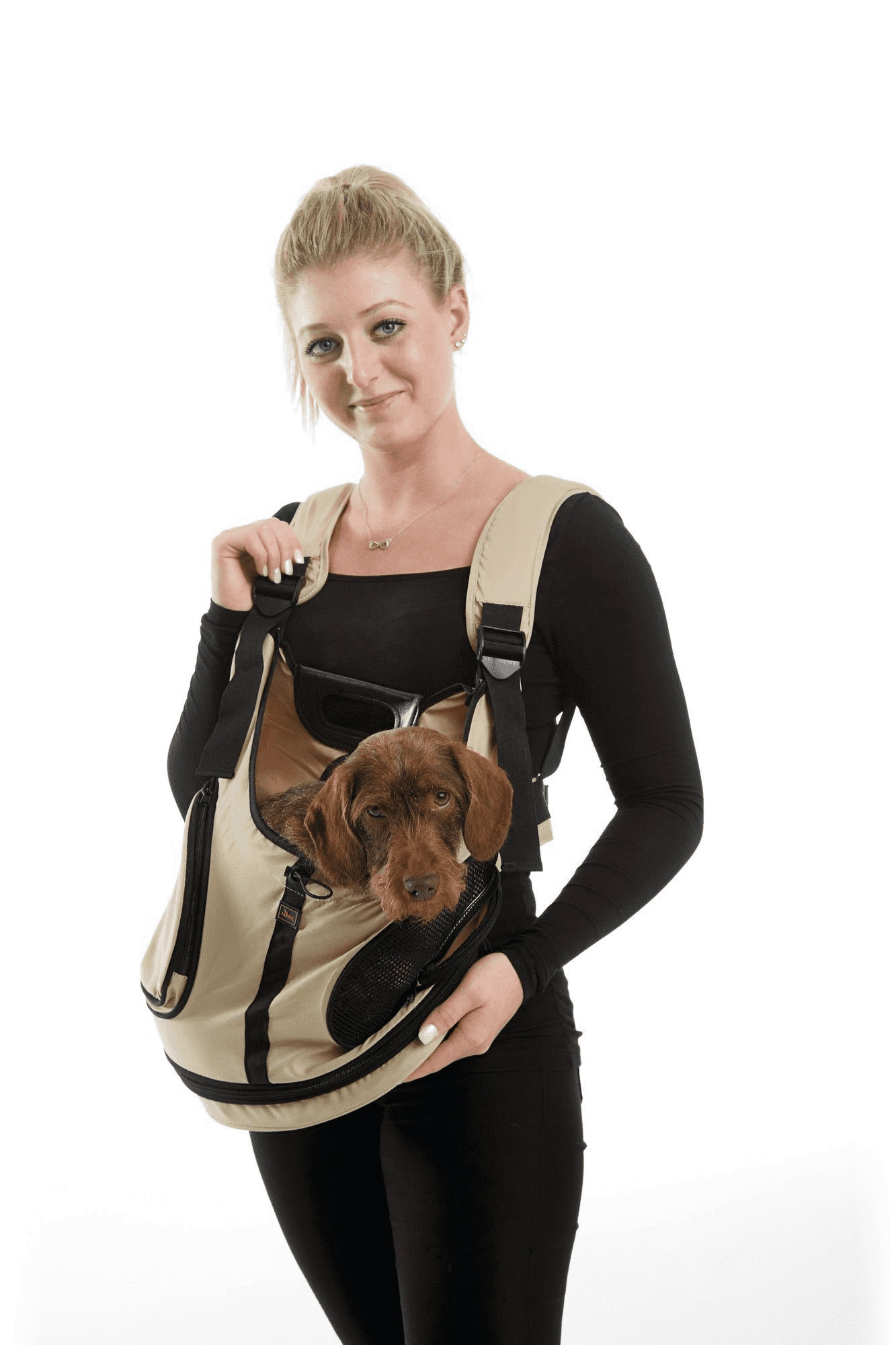 Hunter Tasche Outdoor - Kangaroo - Beige/schwarz, 20 X 35 X 30cm 8 Hunter Tasche Outdoor - Kangaroo - Beige/schwarz, 20 X 35 X 30cm – Bild 6