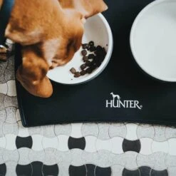 Hunter Napfunterlage Selection Schwarz -Ruffwear Verkaufsgeschäft 64503 001 live 20