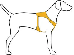 Ruffwear Hi & Light Harness Twilight Gray -Ruffwear Verkaufsgeschäft Fit Guide Coverage Style Hi Light Harness 1
