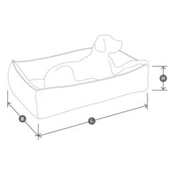 MiaCara Box-Bett Divo -Ruffwear Verkaufsgeschäft GrC3B6C39Fenangabe