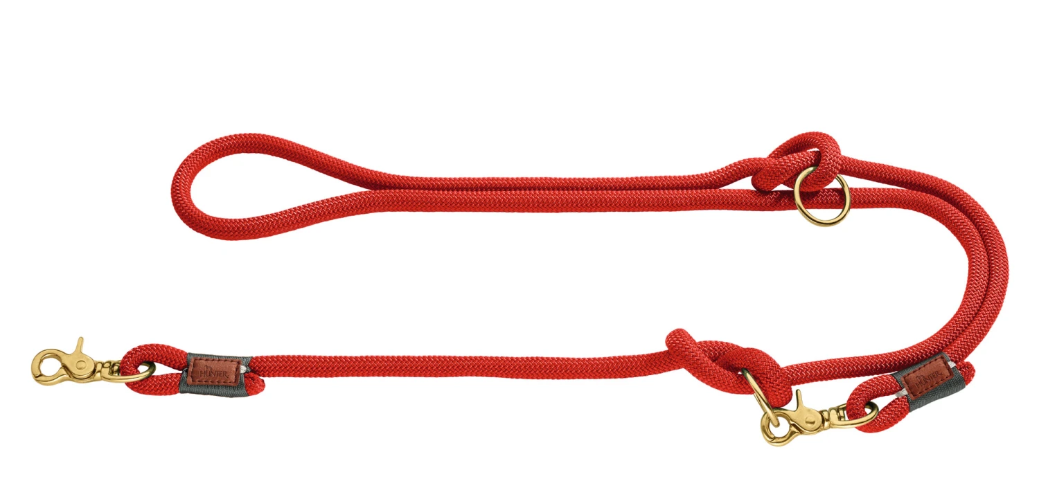 Hunter Verstellbare Führleine Oss, Tau 3 Hunter Verstellbare Führleine Oss, Tau