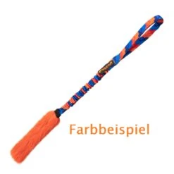 Tug-e-Nuff Special Edition (für Kleine Hunde) -Ruffwear Verkaufsgeschäft LittleTuggersFauxFurBungee OrangeHandle Farbbeispiel
