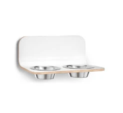 MiaCara Wand-Napf Arco Weiß