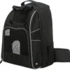 Trixie Rucksack William 33 × 43 × 23cm, Schwarz -Ruffwear Verkaufsgeschäft PHO PRO CLIP 28945 3