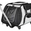 Trixie Trolley 34 × 43 × 67cm, Schwarz/grau -Ruffwear Verkaufsgeschäft PHO PRO CLIP 28949 1