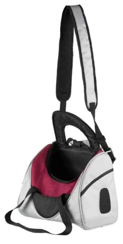 Trixie Fronttasche Mitch 35 × 28 × 22cm, Silber/beere -Ruffwear Verkaufsgeschäft PHO PRO CLIP 28955 1