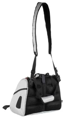 Trixie Fronttasche Mitch 35 × 28 × 22cm, Silber/beere -Ruffwear Verkaufsgeschäft PHO PRO CLIP 28955 2