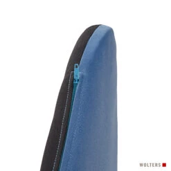 Wolters VIP Lounge Nylon -Ruffwear Verkaufsgeschäft VIP Lounge Nylon marineblau riversideblue Detail Kissen Logo