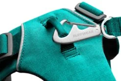 RuffWear Front Range™ Harness Aurora Teal -Ruffwear Verkaufsgeschäft Web 30502 Front Range Harness Aurora Teal Chest Attachment Connection Studio