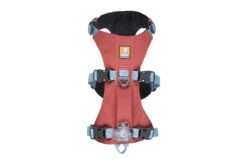 RuffWear Flagline™ Harness Salmon Pink -Ruffwear Verkaufsgeschäft Web20JPG 30551 Flagline Harness Salmon Pink Overhead Beacon STUDIO