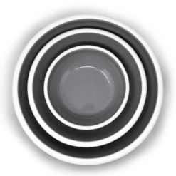 Lill's Futternapf Aus Emaille Balu Stone Grey -Ruffwear Verkaufsgeschäft emaille napf grau alle