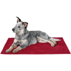 Hunter Schmutzfang-Hundematte Waterloo Rot -Ruffwear Verkaufsgeschäft hunter20waterloo20matte20rot205